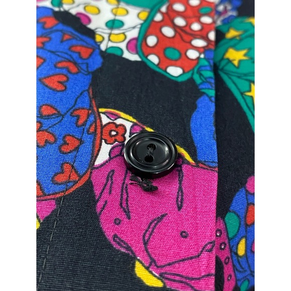 VINTAGE STEVEN ROSS NATURALLY 1990'S MEN'S SHIRT 3XL MULTI COLOR BASEBALL CAP - Picture 4 of 11